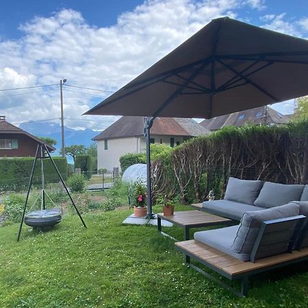 Appartement Au Calme Avec Vue Sur Les Montagnes. Sevrier Bagian luar foto